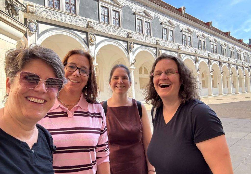 4 Lerntherapeutinnen in Dresden unterwegs