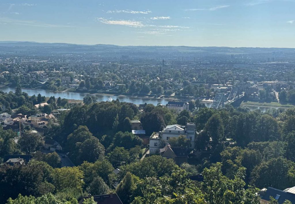 Blick über Dresden