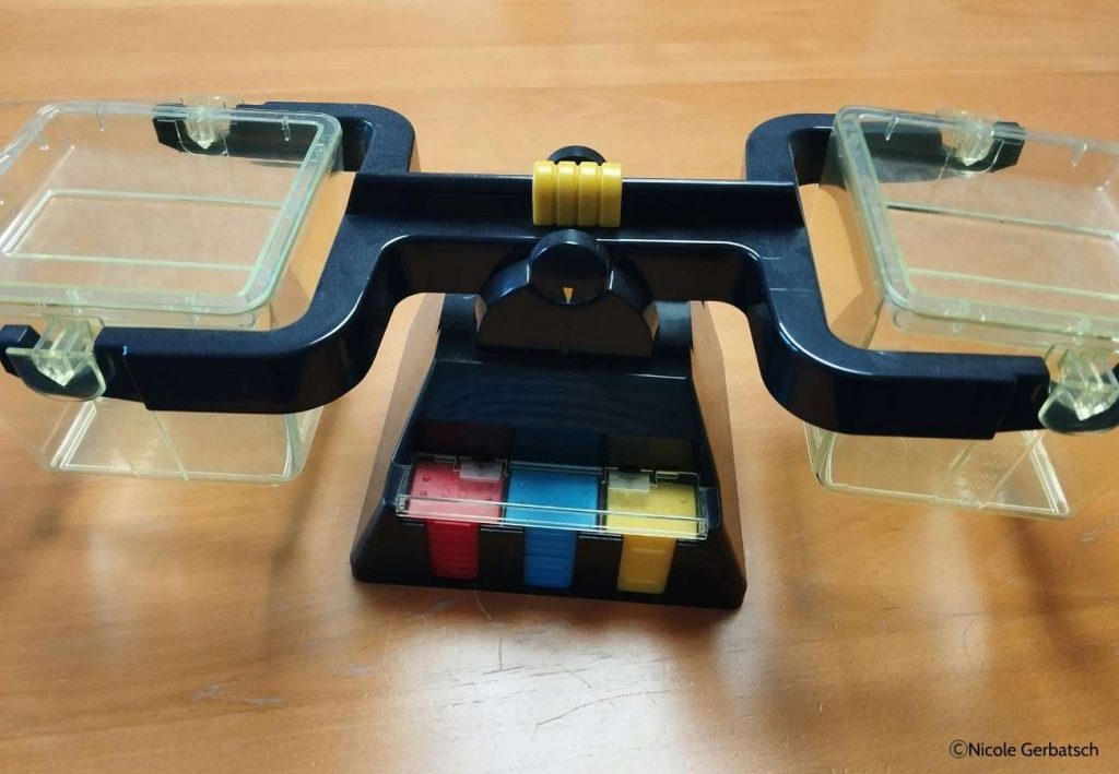 Foto einer Balkenwaage für den Mathematikunterricht